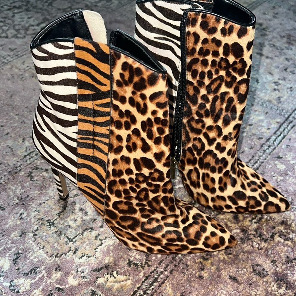 Kenneth Cole Animal Print Bootie